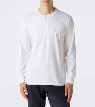 Ralph Lauren Purple Label Cotton jersey Henley shirt | Thumbnail 3