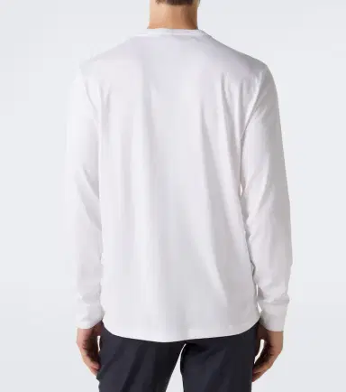 Ralph Lauren Purple Label Cotton jersey Henley shirt | Thumbnail 4