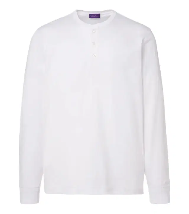 Ralph Lauren Purple Label Cotton jersey Henley shirt