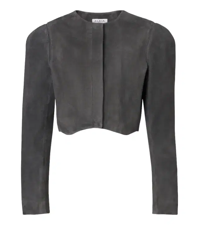 Alaia Alaïa Cropped suede jacket