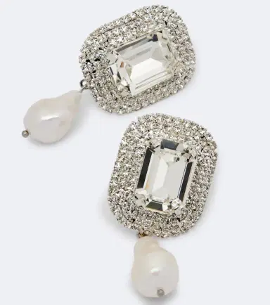 Magda Butrym Embellished drop earrings | Thumbnail 4