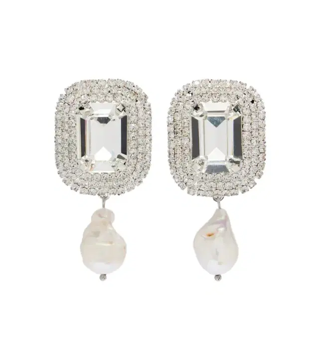 Magda Butrym Embellished drop earrings