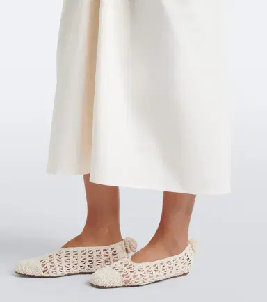 Magda Butrym Draped cotton maxi skirt | Thumbnail 5 Magda Butrym Draped cotton maxi skirt | Thumbnail 5