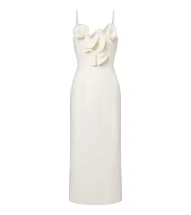 Magda Butrym Floral-appliqué cotton midi dress | Thumbnail 1