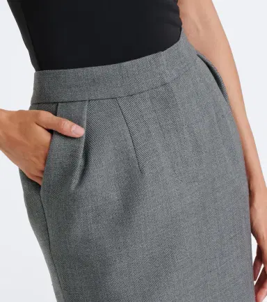Magda Butrym Wool pencil skirt | Thumbnail 4 Magda Butrym Wool pencil skirt | Thumbnail 4