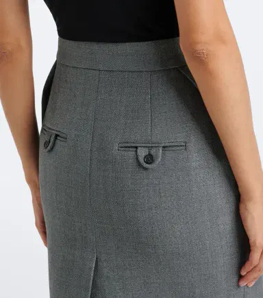 Magda Butrym Wool pencil skirt | Thumbnail 5 Magda Butrym Wool pencil skirt | Thumbnail 5