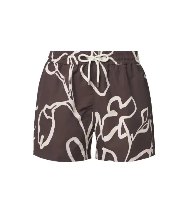 Frescobol Carioca Rio printed swim trunks