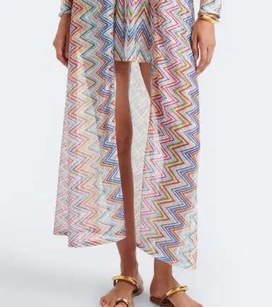 Missoni Zigzag beach cover-up | Thumbnail 4