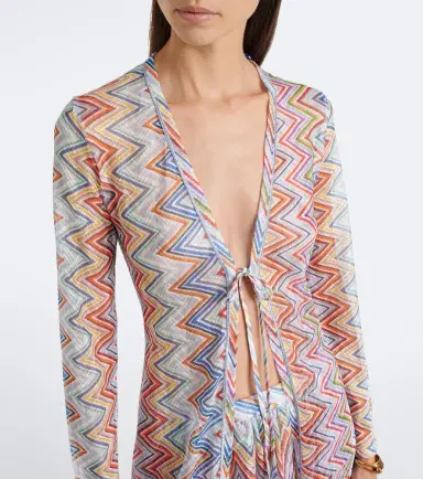 Missoni Zigzag beach cover-up | Thumbnail 5
