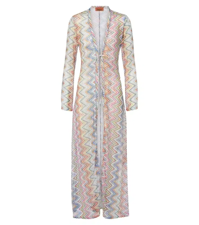 Missoni Zigzag beach cover-up
