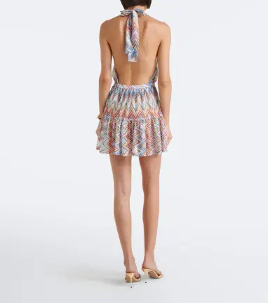 Missoni Zigzag halterneck minidress | Thumbnail 5