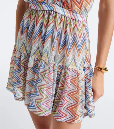 Missoni Zigzag halterneck minidress | Thumbnail 6
