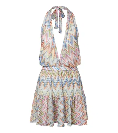 Missoni Zigzag halterneck minidress | Thumbnail 1