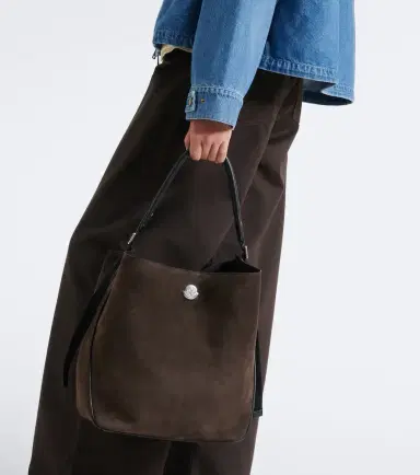 Moncler Carlo suede shoulder bag | Thumbnail 5 Moncler Carlo suede shoulder bag | Thumbnail 5