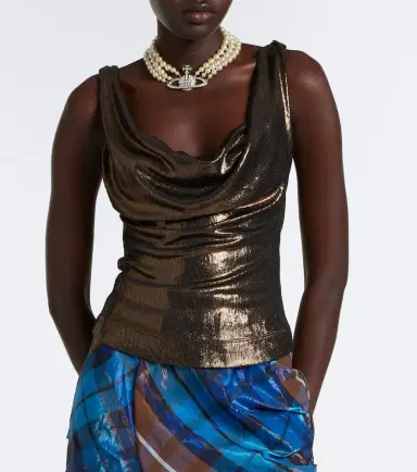 Vivienne Westwood Anna draped tank top | Thumbnail 4