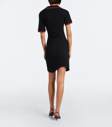 Vivienne Westwood Glory asymmetric cotton piqué polo dress | Thumbnail 4