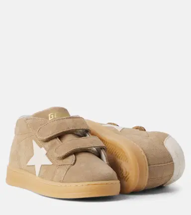 Golden Goose Kids Baby June suede sneakers | Thumbnail 4