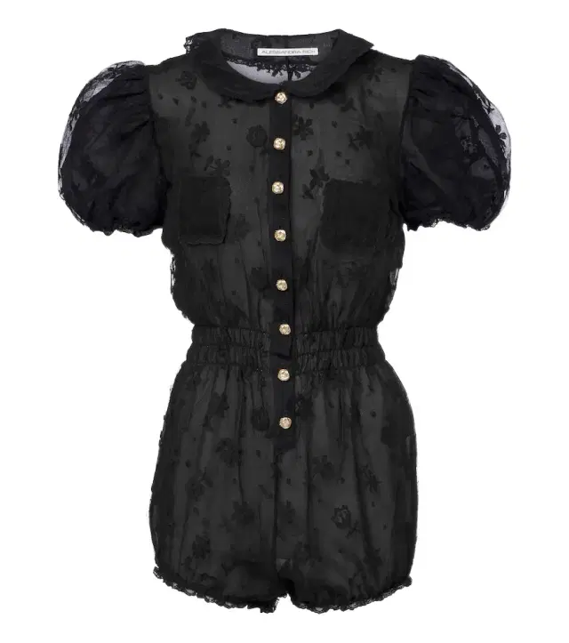 Alessandra Rich Lace romper