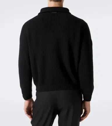Saint Laurent Wool half-zip sweater | Thumbnail 3