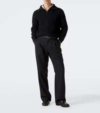 Saint Laurent Wool half-zip sweater | Thumbnail 5