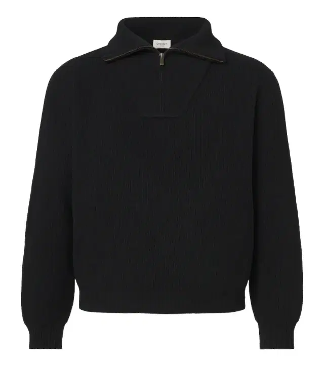 Saint Laurent Wool half-zip sweater