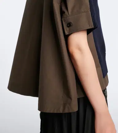 Sacai Knitted cotton and cashmere-blend top | Thumbnail 4 Sacai Knitted cotton and cashmere-blend top | Thumbnail 4