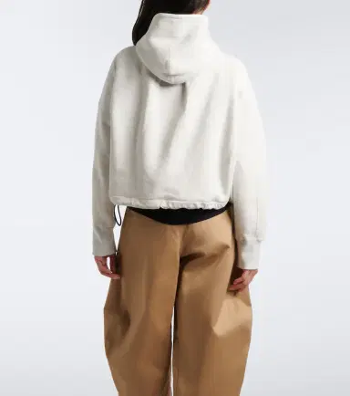Sacai Cotton jersey hoodie | Thumbnail 4 Sacai Cotton jersey hoodie | Thumbnail 4