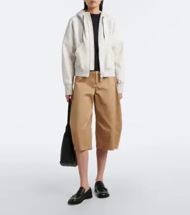 Sacai Cotton jersey hoodie | Thumbnail 5 Sacai Cotton jersey hoodie | Thumbnail 5