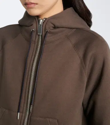 Sacai Cotton jersey hoodie | Thumbnail 7 Sacai Cotton jersey hoodie | Thumbnail 7