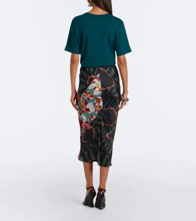 Dries Van Noten Printed midi skirt | Thumbnail 3
