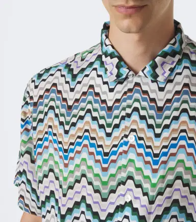 Missoni Greek Key bowling shirt | Thumbnail 6