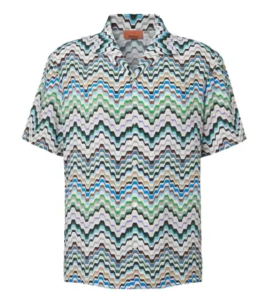 Missoni Greek Key bowling shirt | Thumbnail 1
