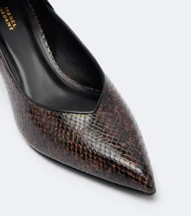 Isabel Marant Pamely snake-effect leather pumps | Thumbnail 4 Isabel Marant Pamely snake-effect leather pumps | Thumbnail 4