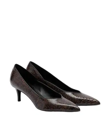 Isabel Marant Pamely snake-effect leather pumps | Thumbnail 1 Isabel Marant Pamely snake-effect leather pumps | Thumbnail 1