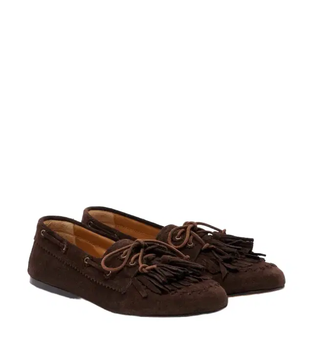 Isabel Marant Fersi suede boat shoes