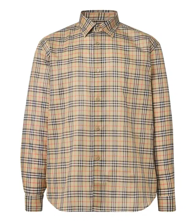Burberry Check cotton shirt