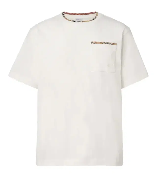 Burberry Check cotton jersey T-shirt