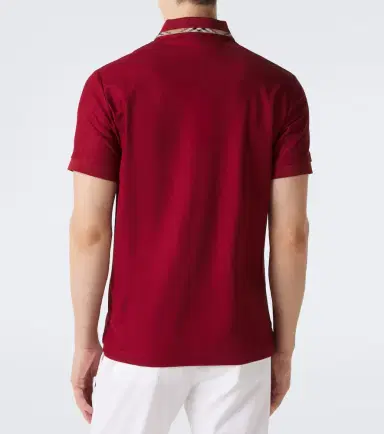 Burberry Check cotton piqué polo shirt | Thumbnail 3