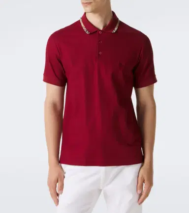 Burberry Check cotton piqué polo shirt | Thumbnail 4