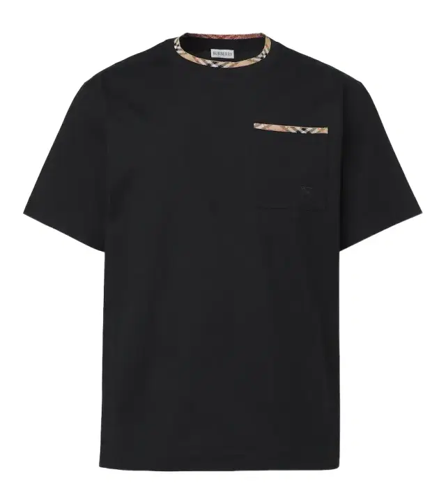 Burberry Check cotton jersey T-shirt