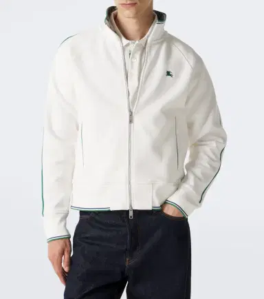 Burberry EKD jersey zip-up sweatshirt | Thumbnail 4