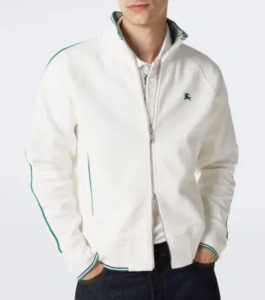 Burberry EKD jersey zip-up sweatshirt | Thumbnail 5