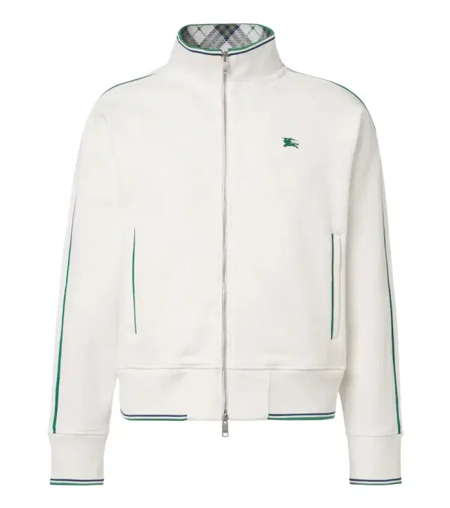 Burberry EKD jersey zip-up sweatshirt