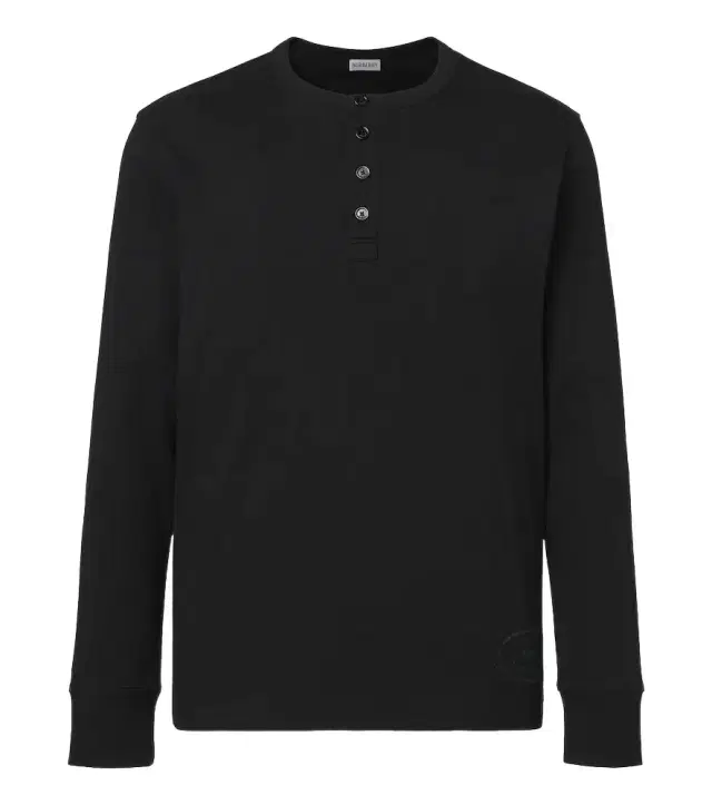 Burberry Cotton Henley shirt