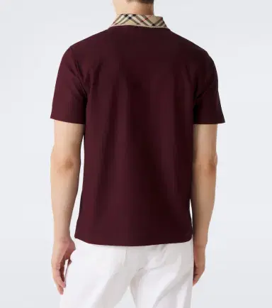Burberry Check cotton piqué polo shirt | Thumbnail 3