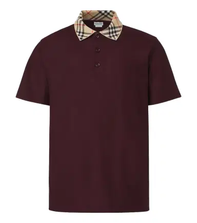 Burberry Check cotton piqué polo shirt | Thumbnail 1