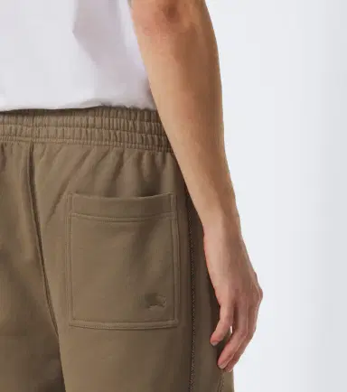 Burberry Check cotton jersey shorts | Thumbnail 4