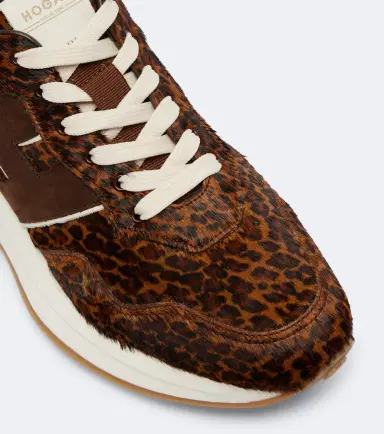 Hogan H641 calf hair sneakers | Thumbnail 4