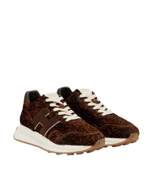 Hogan H641 calf hair sneakers