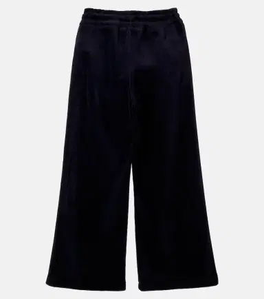 CHLOÉ KIDS Chloé Kids Cotton velvet sweatpants | Thumbnail 3 CHLOÉ KIDS Chloé Kids Cotton velvet sweatpants | Thumbnail 3